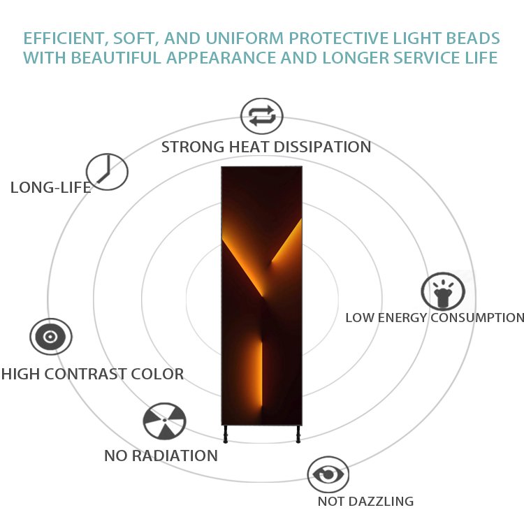 Indoor 640*1920mm Advertising Led Poster P2 P2.5 P3 Hd Modules 3g 4g Wifi Smart Led Mirror Poster