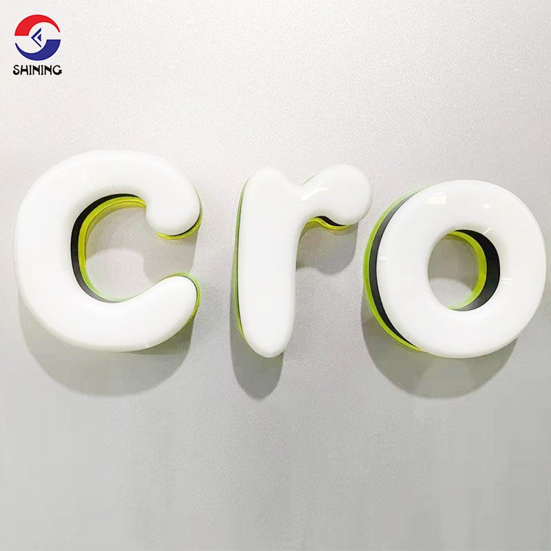 SHINING Advertising Board LED Neon Light Sign Medium Size for Shop Window Acrylic Letter Sign store front signs