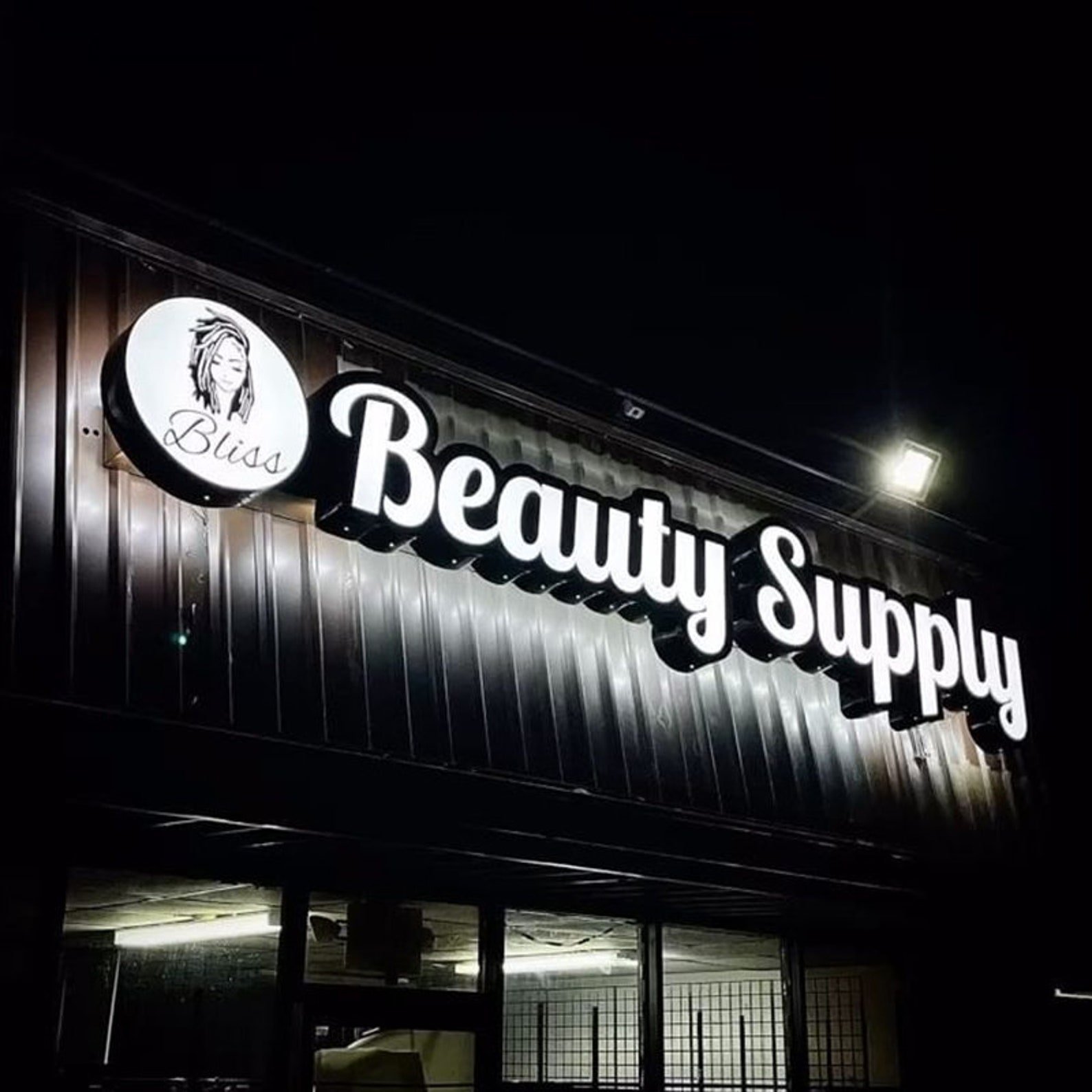 LED aluminium rimless led letter barber shop sign illuminated letters frontlit american style illuminated letter board