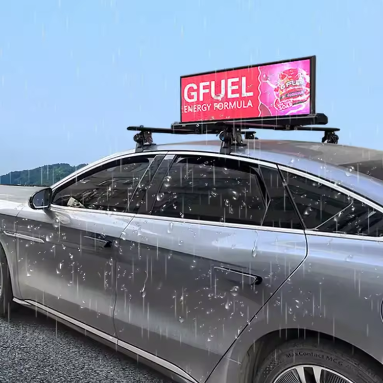 P5 Advertising Board Digital Taxi Roof Advertising Sign Taxi Top Led Display Car Display light emitting diode module component