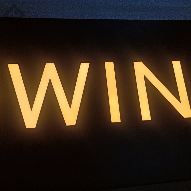 Custom 3d Shop Name Signage Epoxy Resin Channel Letter Led Advertising Sign Board