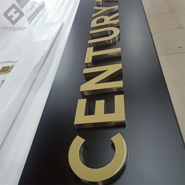 Custom 3d Shop Name Signage Epoxy Resin Channel Letter Led Advertising Sign Board