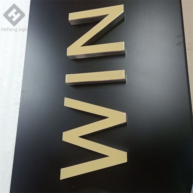 Custom 3d Shop Name Signage Epoxy Resin Channel Letter Led Advertising Sign Board