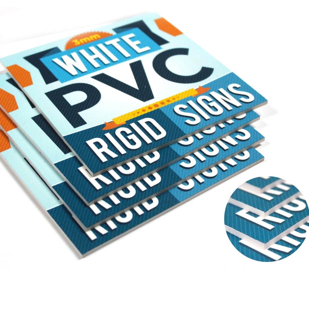 pvcboards plastic board outdoor waterproof fireproof 3mm 5mm 12mm supermarket digital printing PVC advertising sign board