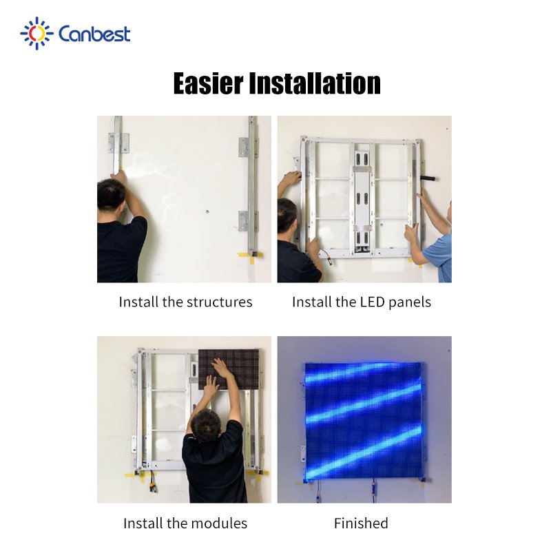 Outdoor P10 Fixed Advertising Wall Mount Led Display For Buildings Street Pole Led Screen Airport Commercial Building Led Board