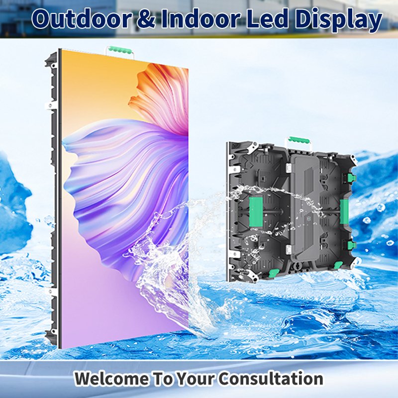 P0.9 P1 P1.9 P2 P2.5 P2.6 Indoor Led Screen Backdrop Digital Display Panel Board Video Wall For Conference Event Stage Concert