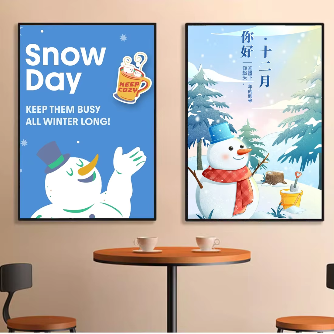 Led Advertising displayer Light Box Aluminum Slim Cinema Poster Menu Board Light Box