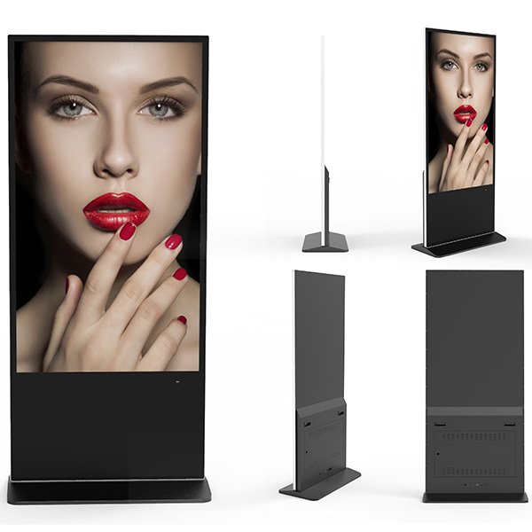 32 43 49 55 65 75 85 Inch Touch Screen LCD Floor Standing Totem Display Signage Advertising Kiosk for Shopping Mall