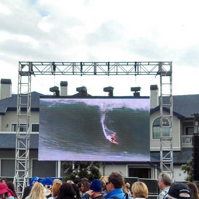 P10 10mm Football Stadium Perimeter Advertising Sport Led Screen Display Board Live Score Soccer Led Wall