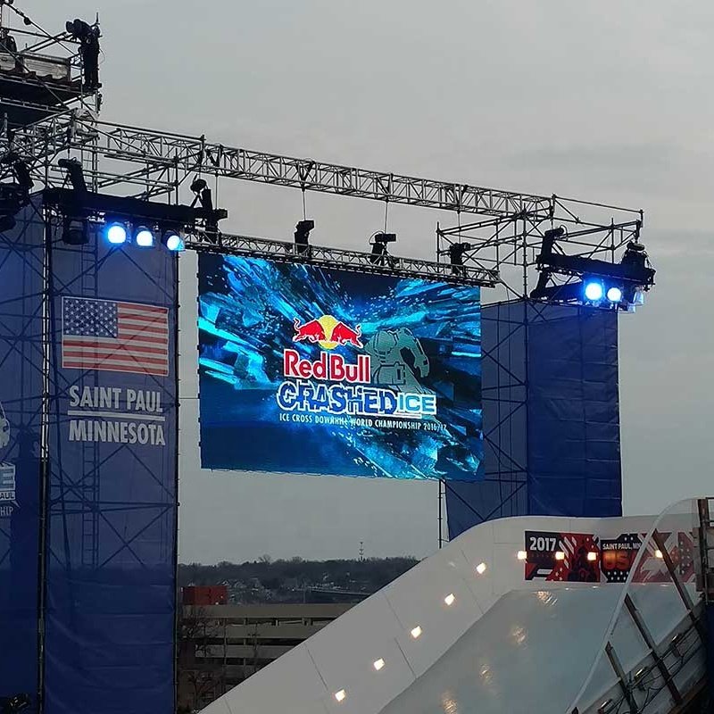 P10 10mm Football Stadium Perimeter Advertising Sport Led Screen Display Board Live Score Soccer Led Wall