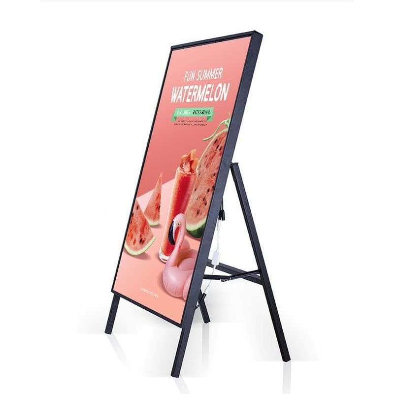Ultra-thin light box Floor Standing Led Signage Display Shopping Mall Led Screen Advertising Display Stree Signs