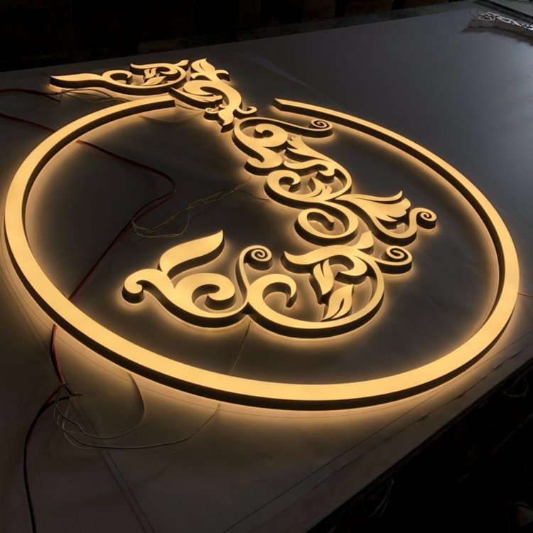 Customized Channel 3d Letters logo sign led Outdoor Store Signage 3d Acrylic Logo Sign 3D Letters custom led sign for business