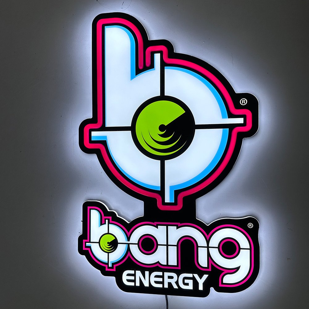 Custom Free Design Wall Mount Sign Acrylic Board for Shop & Nightclub Advertising Light Boxes