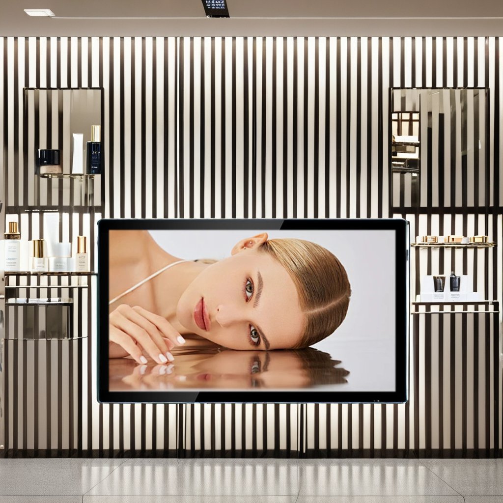 Factory Wholesale 21.5-50 Inch Digital Signages Screen Wall Mounted Touch Display Video Advertising Screens for shopping mall