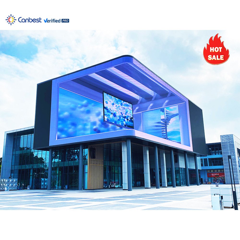 Vallas Led Vision Display Outdoor 4D Big Screen Aluminium Advertisement Sign Board Panel In Europe For 3D Virtual Billboard