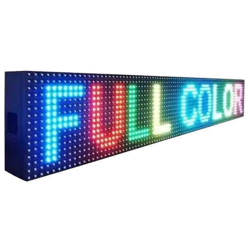 Indoor/Outdoor P10mm LED Moving Text Sign Display IP65 Multi-language Supported Elevator LED Message Board OEM Agency SDK