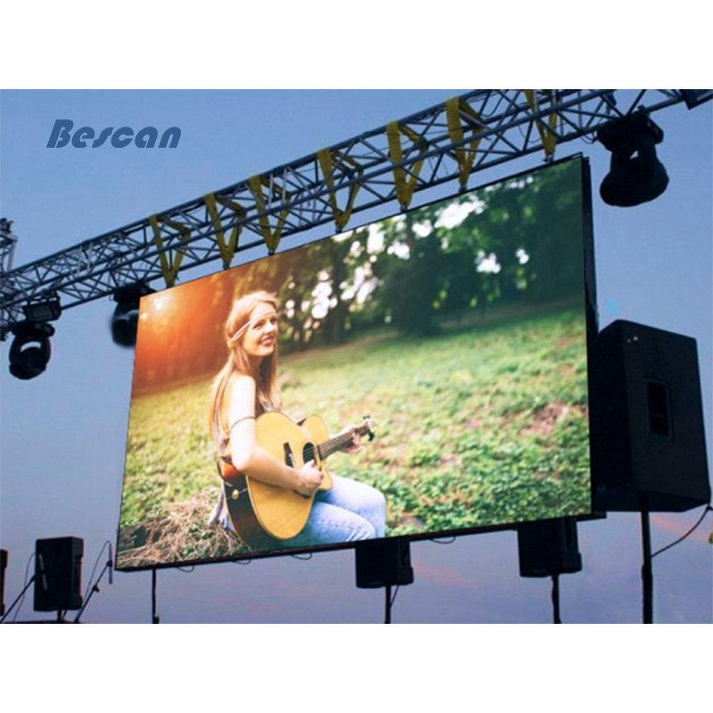 BESCAN Outdoor waterproof P3.91 led screen display advertising board outdoor Rental Led Screen Display Led panel