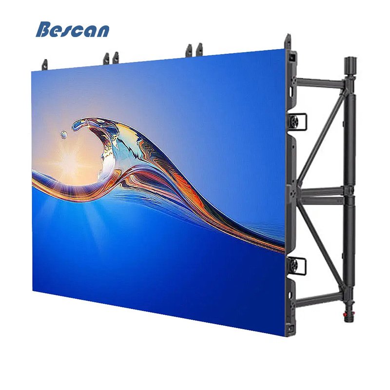 BESCAN Outdoor waterproof P3.91 led screen display advertising board outdoor Rental Led Screen Display Led panel