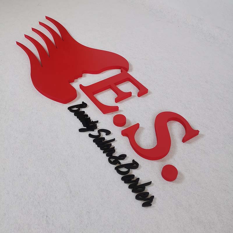 Personal customization office reception PVC foam letter signs 3d PVC letter signboard for business