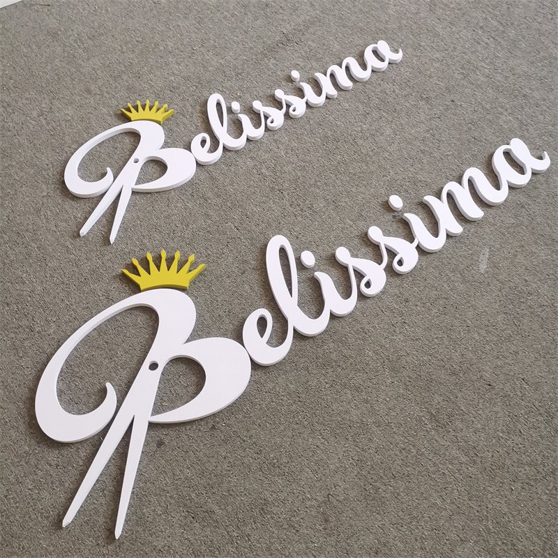 Personal customization office reception PVC foam letter signs 3d PVC letter signboard for business