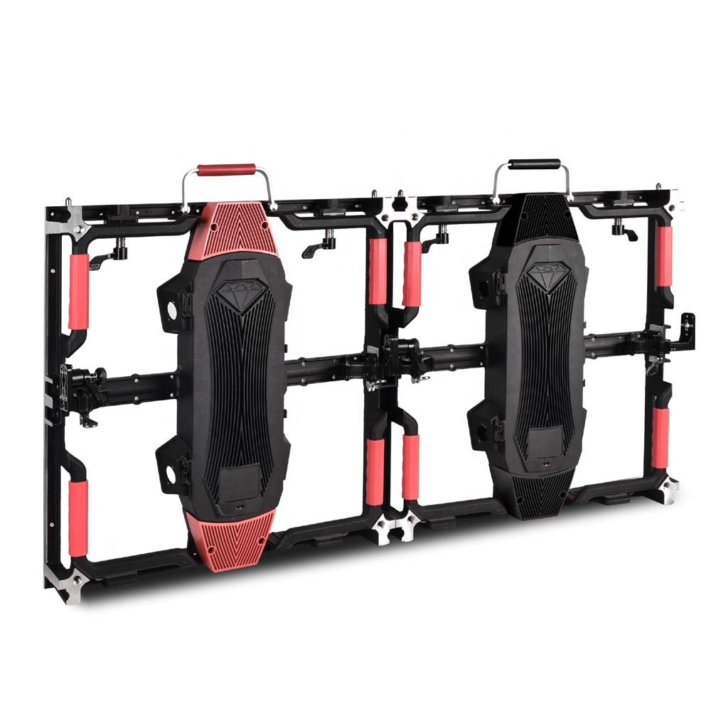 Ultra thin 500*500mm cabinet led video display board p4.81 advertising led screen