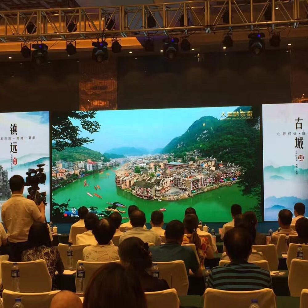 Ultra thin 500*500mm cabinet led video display board p4.81 advertising led screen