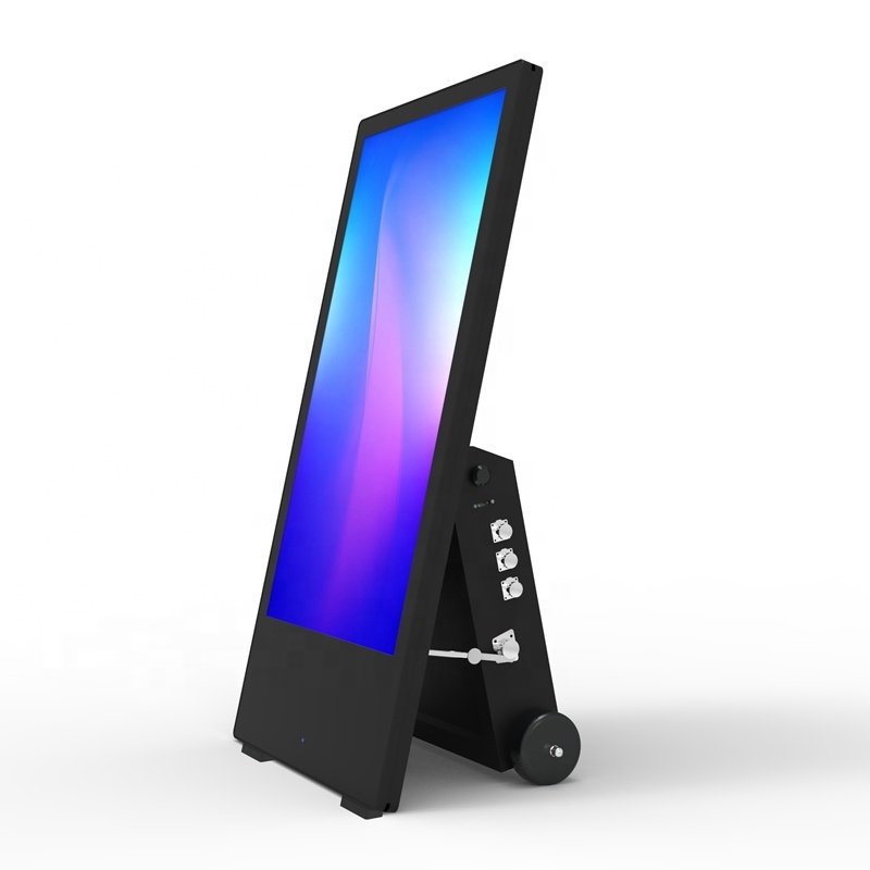 Customization 43inch 1500nits can move A board outdoor Digital Poster LCD advertising display