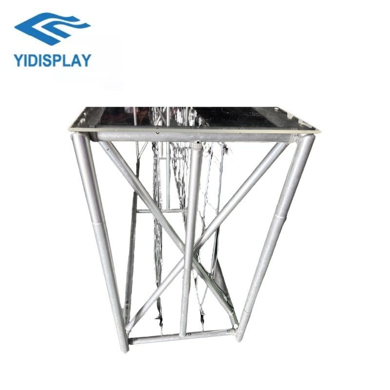 Backlit Counter with Acrylic Board Portable Tradeshow Counter Light Counter Tradeshow Booth Table Display