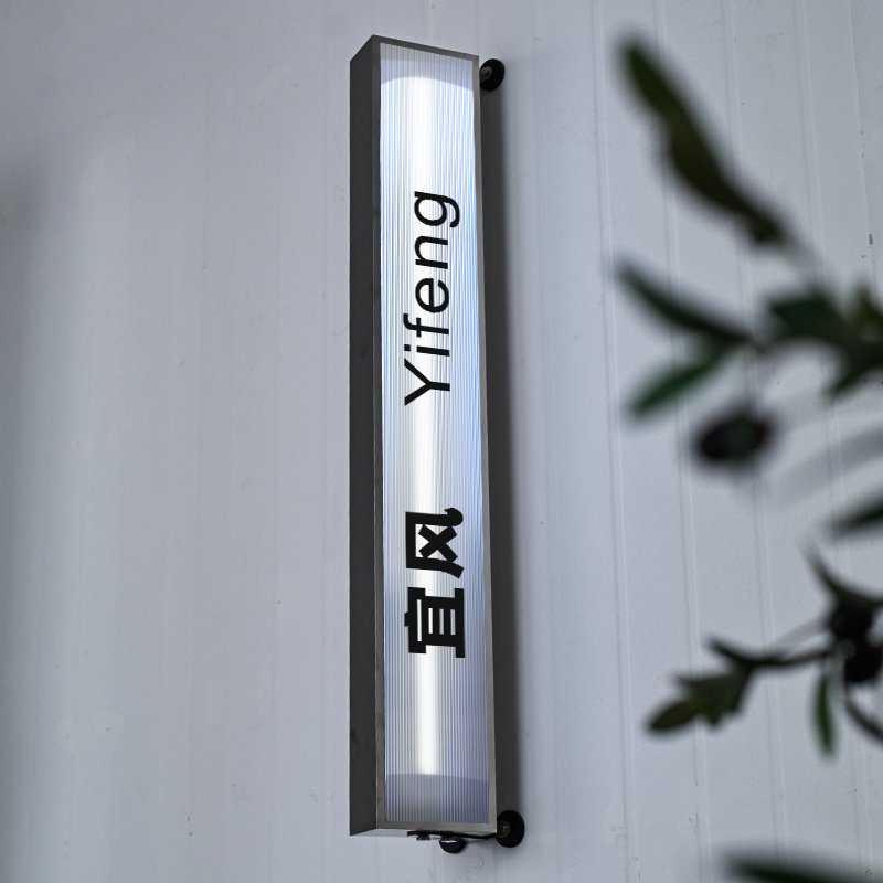 Coffee truck roof acrylic light box advertising board magnetic suction installation charging light box LED identification