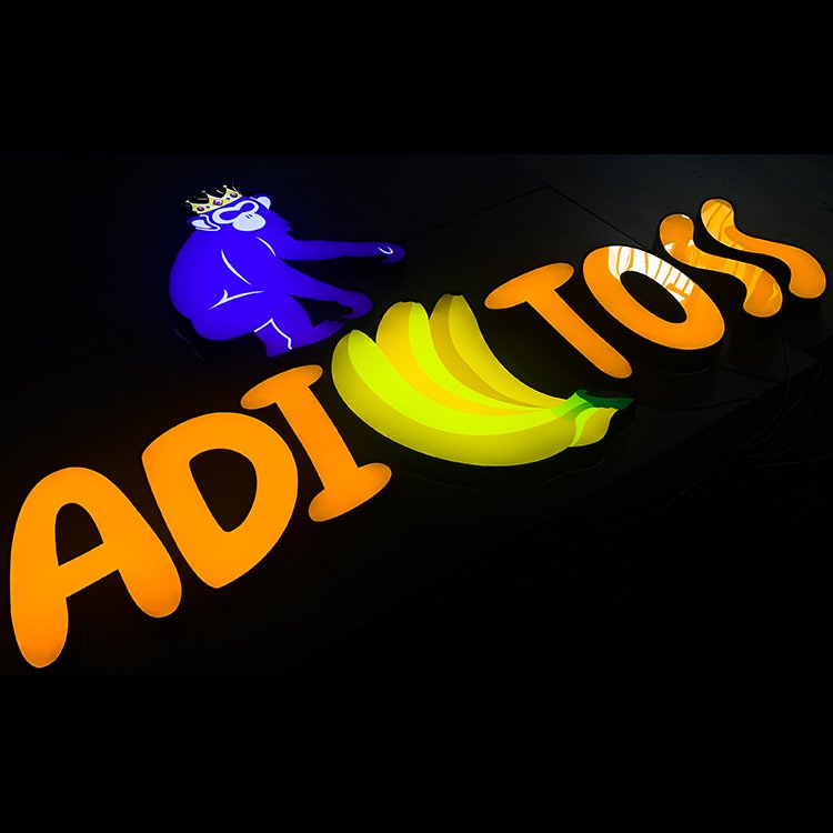 Custom 3D Sign LED Letter Light outdoor Store Front Sign LED light Letters logo Custom 3D Letters Signage led sign for business