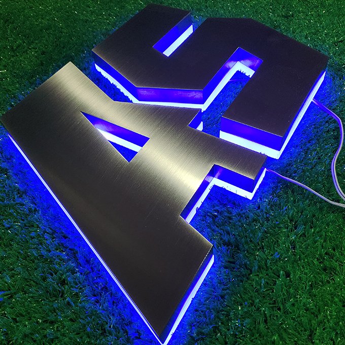 Custom led letter sign Company Shop Front Name led Illuminated Letter Sign Free Design Backlit led Sign 3d Logo Letter Signage