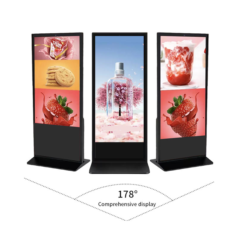 Display Marketing Advertising Digital Screen Signage 49 Inch Floor Standing Led Advertisement Kiosk Sign Boards For Indoor