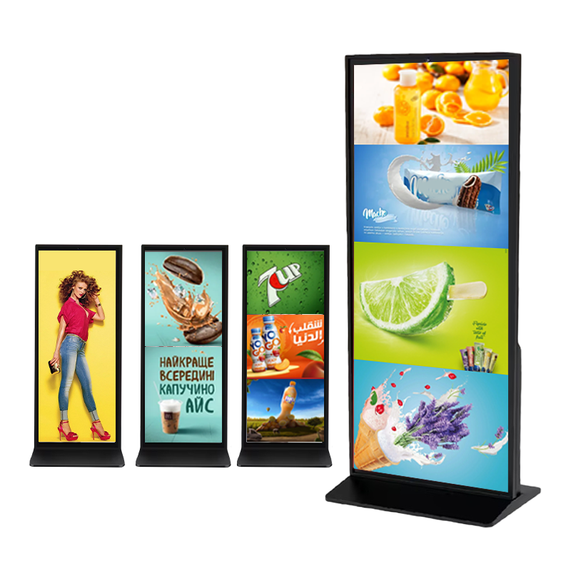 Display Marketing Advertising Digital Screen Signage 49 Inch Floor Standing Led Advertisement Kiosk Sign Boards For Indoor