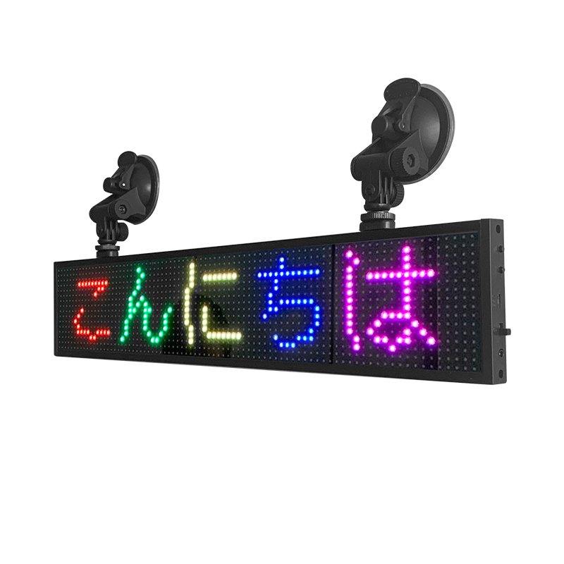 Programmable LED Sign Board Advertising LED Message Panel Lighting Sign Board Shop Open Sign Scrolling Message Board for Car Bus