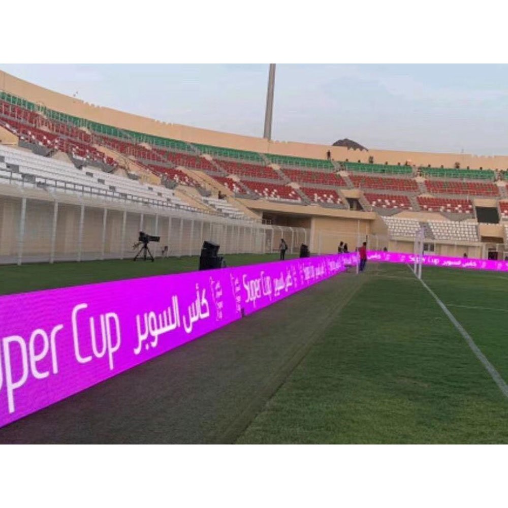 Outdoor Football Pitch Led Panel Soccer Wall Sport Display Stadium Digital Advertising Board