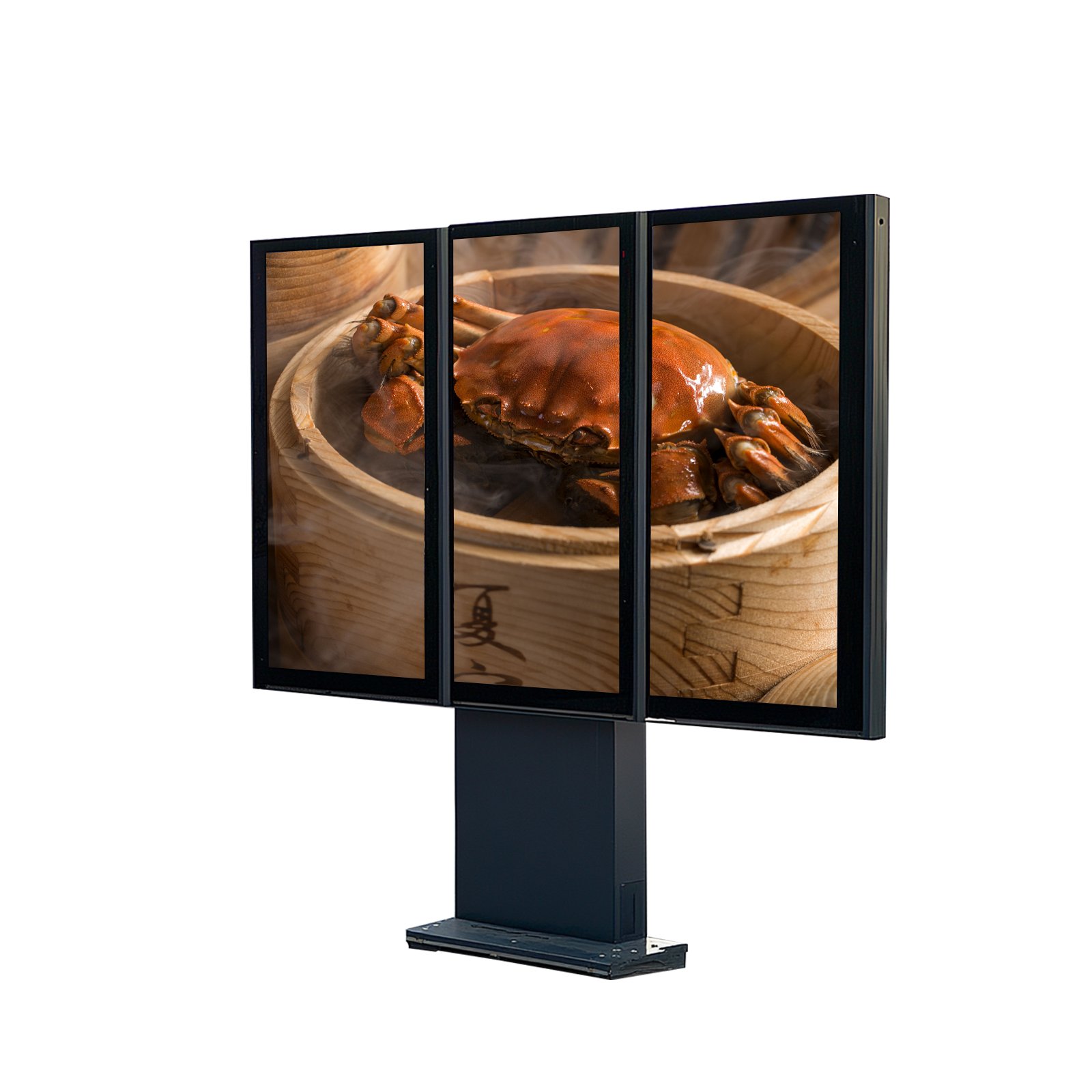 4K Outdoor Restaurant Advertising LCD Display Screen Drive Thru Digital Signage Menu Window Boards Dooh Kiosk
