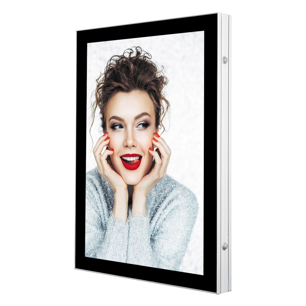 Outdoor Led Waterproof Rainproof Light Box Slim High Brightness Advertising Light Box Menu Board