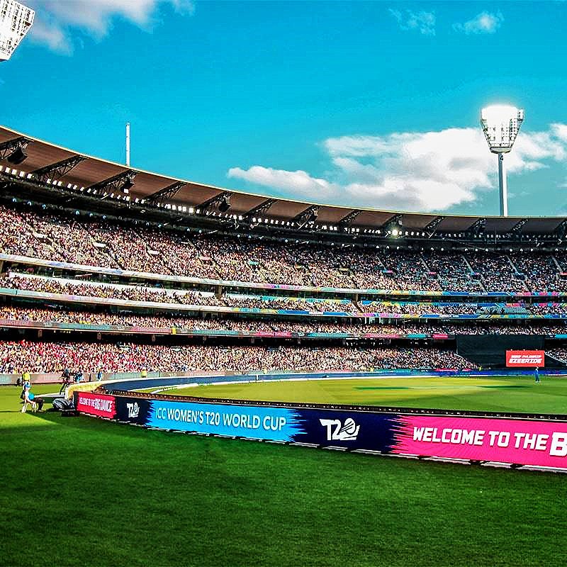 Perimeter Outdoor Signage Banner Boards Football Soccer Sports P6 P8 P10 960*960mm Led Video Wall Led Indoor Display IP65 SDK