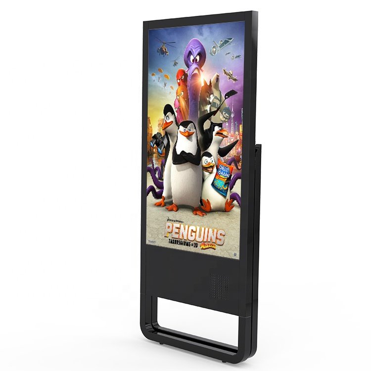 Stylish Indoor Portable Advertising Display Freestanding lockable A Board Digital Signage And Displays