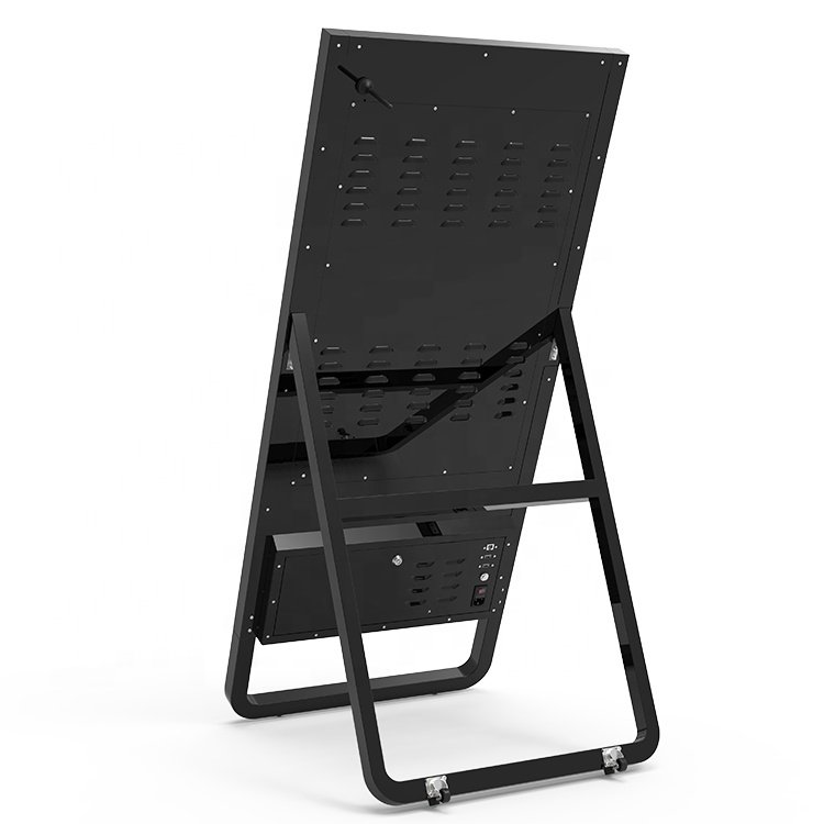 Stylish Indoor Portable Advertising Display Freestanding lockable A Board Digital Signage And Displays