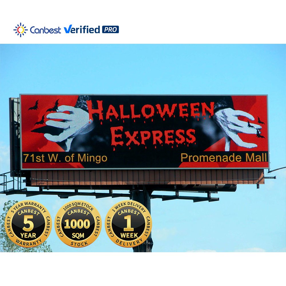 Exterior P4 Gigante Pantallas Para Publicidad Painel De Led Digital 960X960 Billboard Screen Display Advertising Sign Board