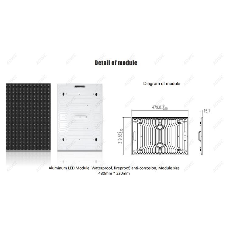 Super slim waterproof LED Digital Signage led scrolling sign board for outdoor advertising business