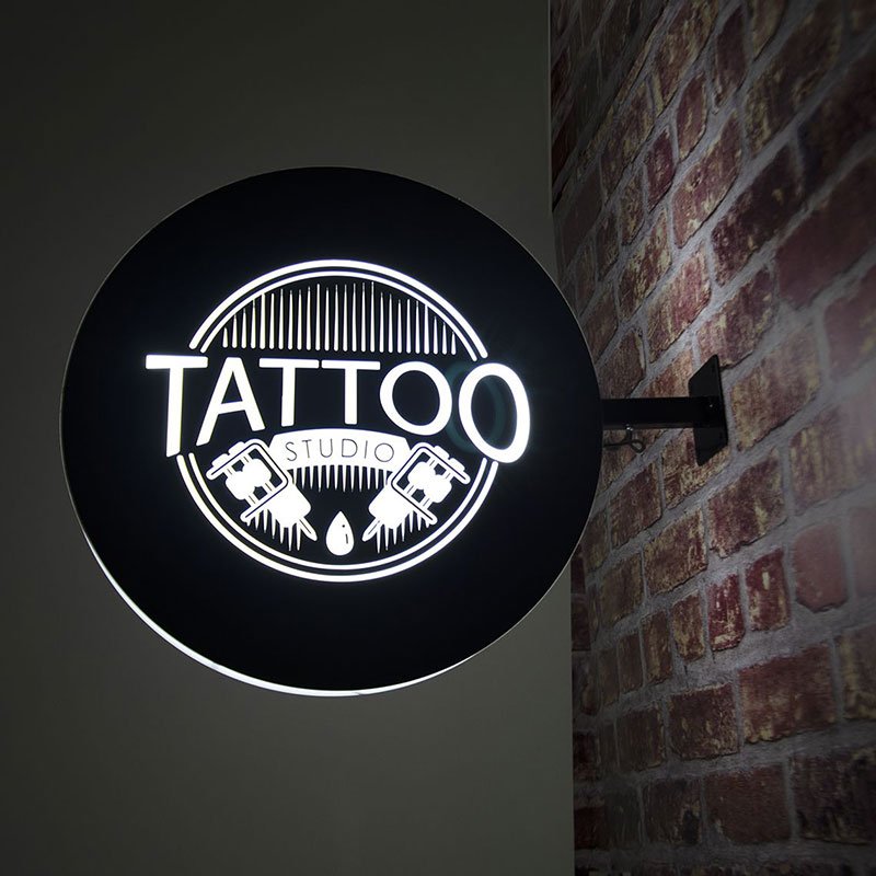 Outdoor Shop 3D Led Signage Outdoor Advertising Lightbox Led Light Box Sign For Business