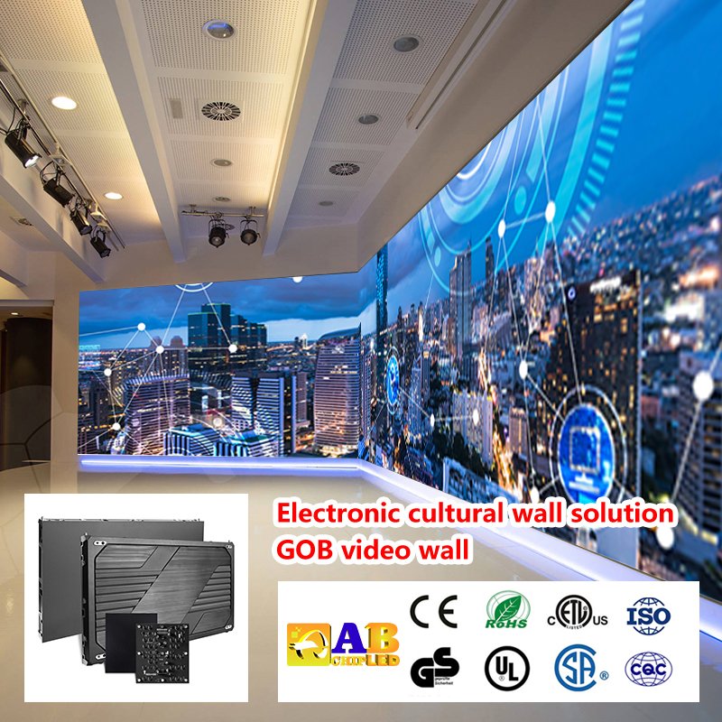 Out door xx video xx video 4 digits display ip 65 indoor advertising boards p1.25 LED Fixed screen show GOB video wall display