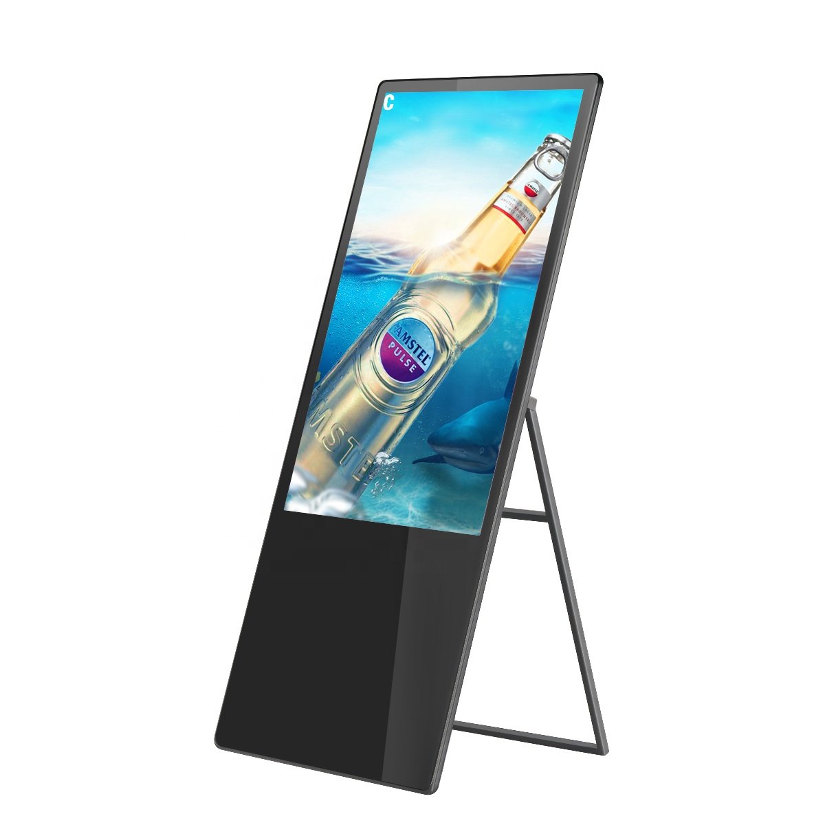 Billboard floor 32 inch digital marketing Poster display stand