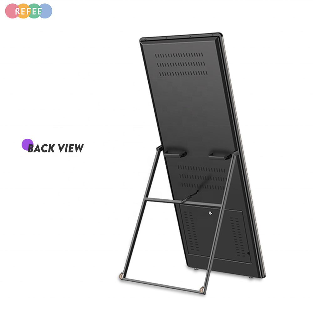 Billboard floor 32 inch digital marketing Poster display stand
