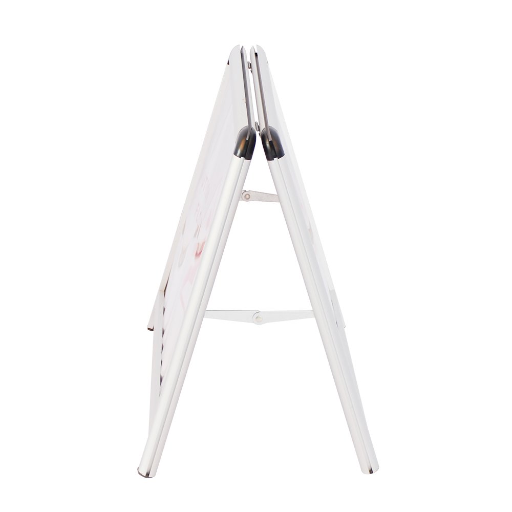 Custom advertising A-frame Signs Plastic Frame Banner Double Sided Display Poster Outdoor Stand Sidewalk Signs board