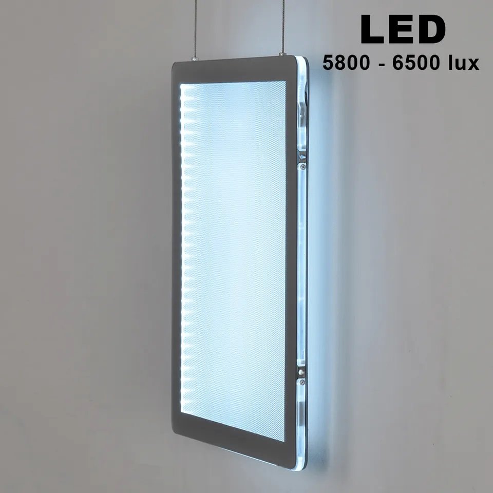 Advertising Light Boxes Menu Board Real Estate Window Display Magnetic Outdoor Crystal Slim Frame Poster Led Light Box