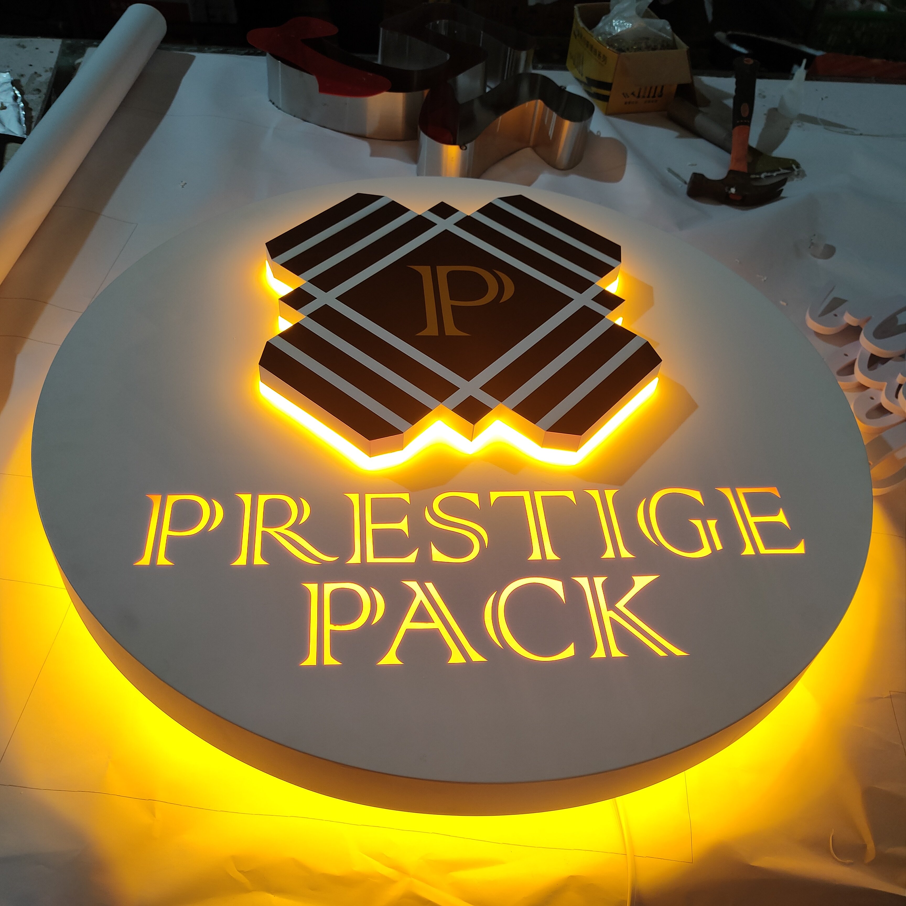 Custom outdoor advertising shop led lightbox board signage wall mount advertising light box 3d custom led sign for business box