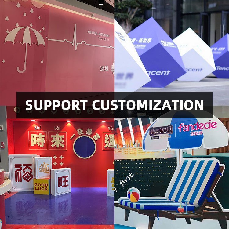 custom sign Foam board types of advertising boards printing